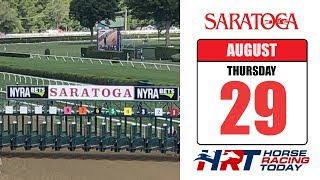 Saratoga Racecourse Picks Live Stream – August 29 2024 – Horse Racing Today [upl. by Einal248]