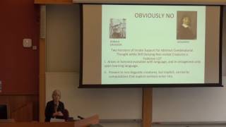 Susan Carey The Ontogenetic Origin of Combinatorial Thought [upl. by Nneb]