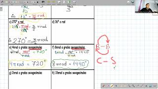 3️⃣1️⃣ Conversion Radial a Sexagesimal e Centesimal  TRIGONOMETRÍA  1ro y 2do Secundaria [upl. by Katerine659]