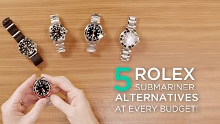 5 Rolex Submariner Alternatives at EVERY Budget [upl. by Bryan119]