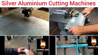 Silver Aluminium Cutting Machine How to Cut Silver on Machine [upl. by Cirdor921]