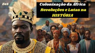 COLONIZAÇÃO da AFRICA Revolução e LUTAS DOCUMENTÁRIO ANIMADO HISTÓRICO [upl. by Snapp]