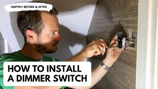 How to Install a Dimmer Switch with 2 Wires [upl. by Ayocat516]