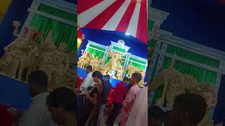 tripura kailashahar Durga puja 🙏navami Jai maa durga🙏🧿❤ [upl. by Trey]