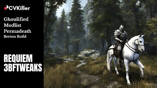 Skyrim Souls Permadeath Breton Build ep 4 [upl. by Nnailuj]