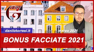 BONUS FACCIATE 2021 come funziona cosa comprende e la cessione del credito [upl. by Leopoldine]