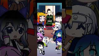 Hashiras react Kamaboko SquadDemon SlayerGacha lifeYuriiEditz095demonslayeredit [upl. by Novart]