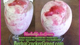 Herbalife Ice CreamBest Tasting One on YouTube [upl. by Arrim]