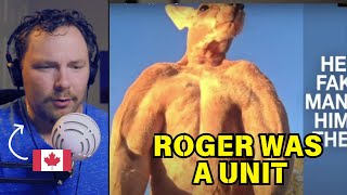 Canadian React to Roger the 200pound ripped kangaroo [upl. by Asabi]