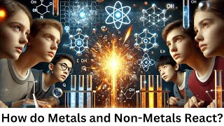 How do Metals and NonMetals React 10th class [upl. by Giardap]