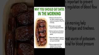 Health  Dates  Super Breakfast Food [upl. by Bouzoun]