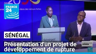 Sénégal  présentation dun projet de développement de rupture annonce Ousmane Sonko [upl. by Stanway]