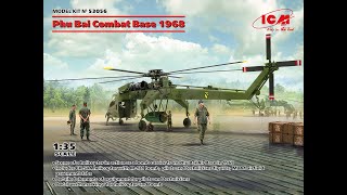 NEW ICM Phu Bai Combat Base 1968 135 set 53056 Review [upl. by Aserahs]