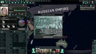 HOI4  TNO Mikhail II unities Russia Super Event [upl. by Ytirev144]