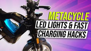 Transform Your Sondors Metacycle LED Lights Fast Charging and Customization Hacks [upl. by Helbon]