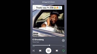 Thato Saul  O Shwelang Feat 25K [upl. by Edgardo]