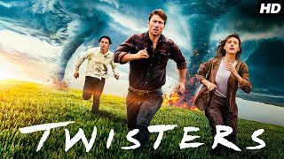 Twisters 2024 Full English Movie  Daisy EdgarJones Glen Powell Anthony Ramos  Review And Facts [upl. by Ralat]