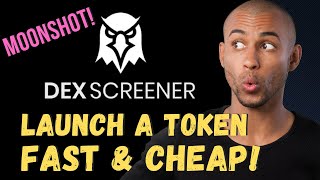 How To Launch A Crypto Token Fast amp Cheap dexscreener sol moonshot token memecoin crypto dex [upl. by Karlene]