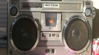 Sharp GF9292 Boombox Stereo Review [upl. by Brittni238]