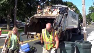 JRM Hauling amp Recycling 797  Mack RD Leach 2RIII Rear Loader [upl. by Nylsaj]