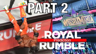 WWE Figure Royal Rumble Match 2018 prediction 23 [upl. by Nazus]