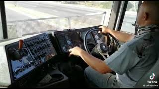 Freightliner Argosy Shifting And Jakes [upl. by Anilatac259]