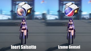 Acheron Inert Salsotto Vs Izumo Gensei  Honkai Star Rail [upl. by Batista]