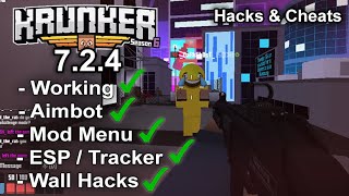 Krunkerio 724 Free Hacks amp Cheats WORKING [upl. by Dyann467]