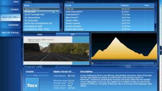 Tacx Trainer Software  importing Real Life Video from Fortius [upl. by Ybocaj924]