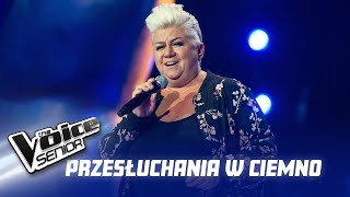 Barbara Parzeczewska  quotValeriequot  Przesłuchania w ciemno  The Voice Senior 2 [upl. by Shelman]