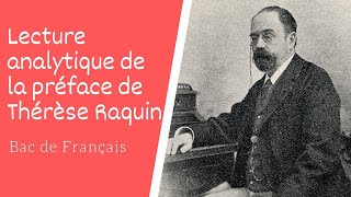 Lecture analytique de la préface de la deuxième édition de Thérèse Raquin de Zola [upl. by Aseretairam]