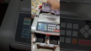 GOBBLER GB8888E Mix Note Value Counting Machine Fully Automatic with Fake Note Detection shorts [upl. by Nipha778]