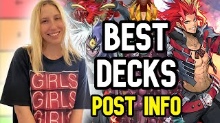 YuGiOh Best Decks Tier List Post INFO Ranking Meta Post The Infinite Forbidden  July 2024 [upl. by Unders310]