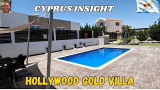 Hollywood Gold Villas Protaras Cyprus  A look Around [upl. by Leidag570]