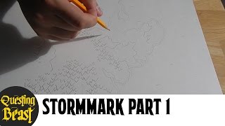 Stormmark  Part 1 Fantasy Map Making Tutorial for DnD [upl. by Illona269]