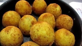 Arancine al Pistacchio quot Made in Sicily quot [upl. by Nepsa]