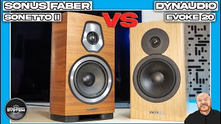 Dynaudio Evoke 20 VS Sonus Faber Sonetto II HiFi Speakers Sound DEMO [upl. by Nwahsar]