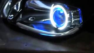 9502 Pontiac Sunfire 10 55 Watt HID  BiXenon Projector Headlights by Sick HIDs [upl. by Nyladnek415]