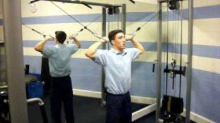 Cable Crossover Bicep Curl [upl. by Dlarej]