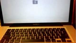 MacBook Pro hard disk failure [upl. by Eciuqram]