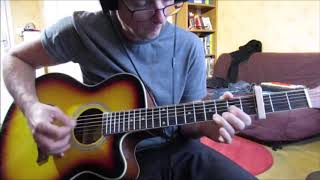 sarbacane Françis Cabrel cover guitare acoustique [upl. by Daly]