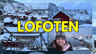 🇳🇴NORDIC TRIP EP4 LOFOTEN  NORWAY  REINE  HAMNOY  A  RORBUER  HJELL  LEKNES  WINTER [upl. by Anglo]