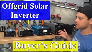 Offgrid Solar Inverter Buyers Guide for Beginners [upl. by Dupre]