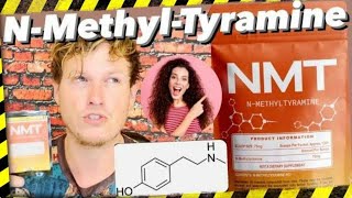 NMethylTyramine Stimulant  Nootropic Review DMAA Replacement [upl. by Haimerej]