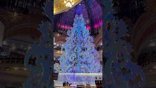 Galerie Lafayette Christmas Tree travel trending vlog shorts shortsfeed shortfeed short fyp [upl. by Aidahs]