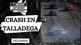 NASCAR Cup en Talladega 2024  Accidente de Ryan Blaney y Ross Chastain [upl. by Eldorado]