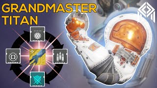 STRONGEST Void Warmind Cell Sword Build  Destiny 2  Titan Grandmaster Nightfall Ordeal [upl. by Ahsirat596]