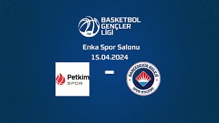 Aliağa Petkimspor – Bahçeşehir Koleji BGL Playoff Çeyrek Final [upl. by Akzseinga]