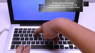 Unibody Macbook NVRAM reset 20082016 fix slow boot [upl. by Hailahk]