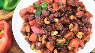 BETTER THAN TAKEOUT  Chicken and Cashew Nuts Recipe [upl. by Werd]